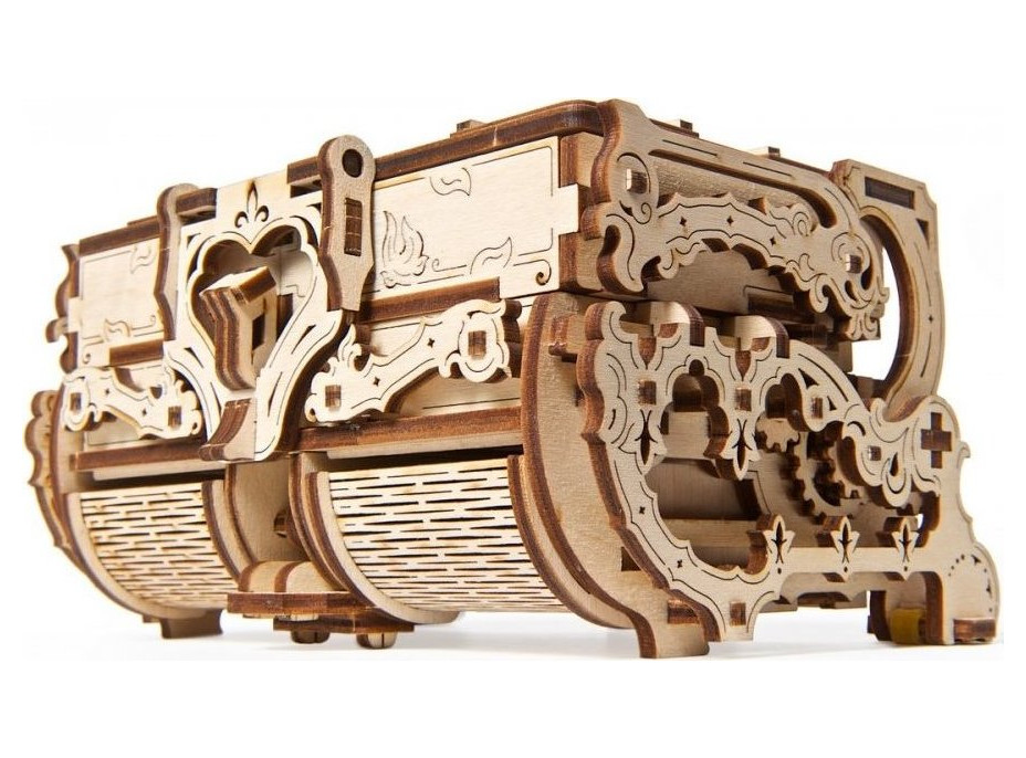 UGEARS 3D puzzle Antická šperkovnica 185 dielikov