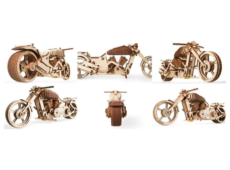 UGEARS 3D puzzle Motorka 189 dielikov