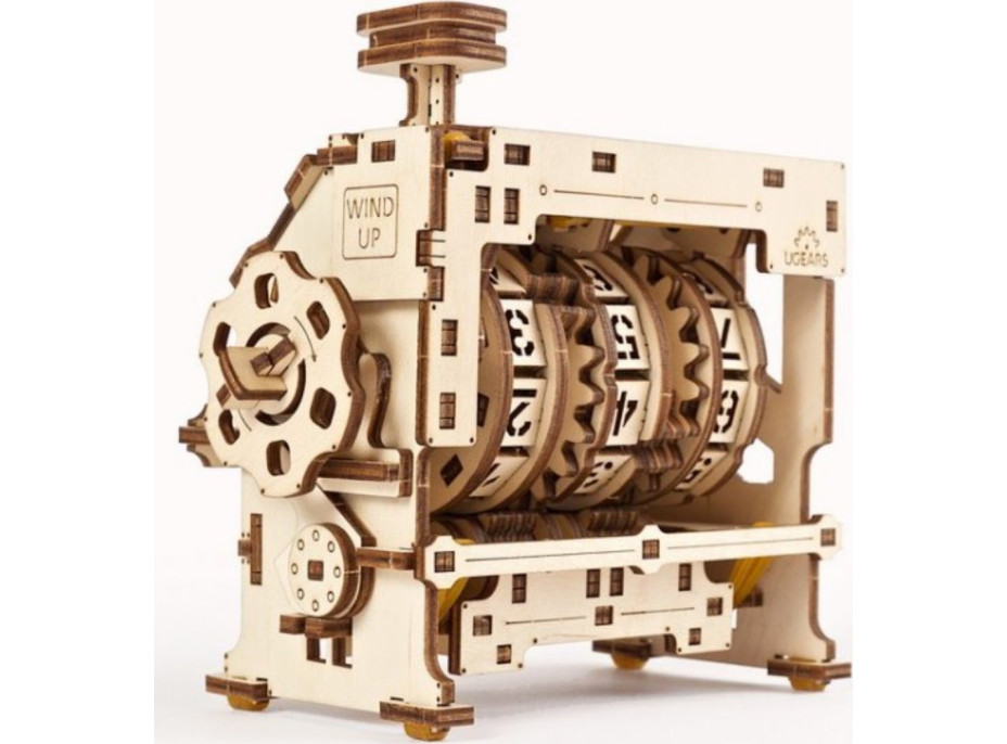 UGEARS 3D puzzle Počítadlo (pokladňa) 157 dielikov