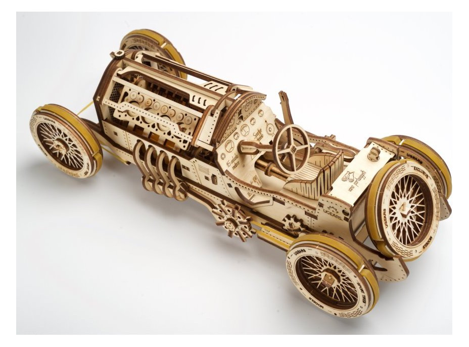 UGEARS 3D puzzle U-9 Grand Prix Auto 348 dielikov