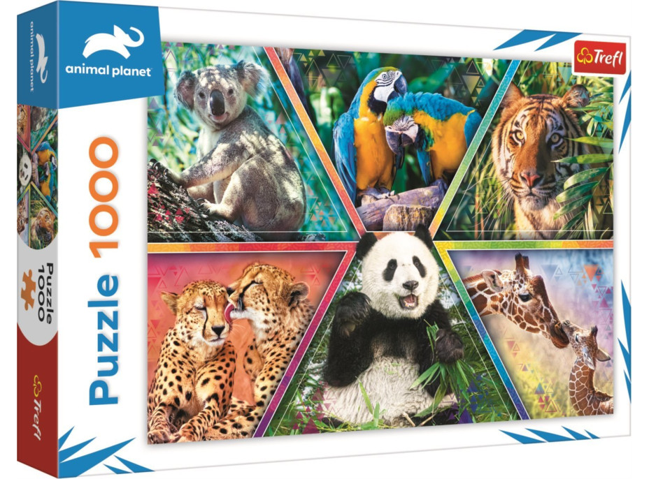 TREFL Puzzle Animal Planet: Kráľovstvo zvierat 1000 dielikov