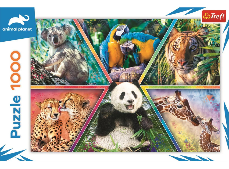 TREFL Puzzle Animal Planet: Kráľovstvo zvierat 1000 dielikov