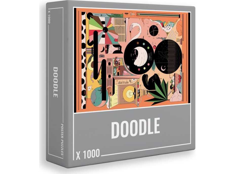 CLOUDBERRIES Puzzle Doodle 1000 dielikov