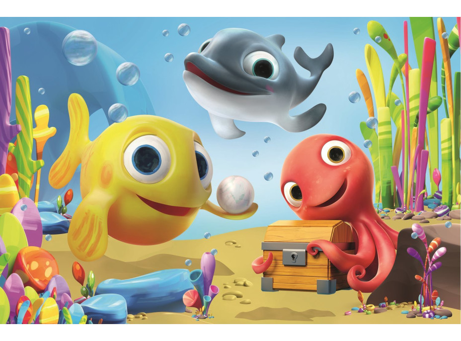 TREFL Puzzle Rybka MiniMini MAXI 24 dielikov