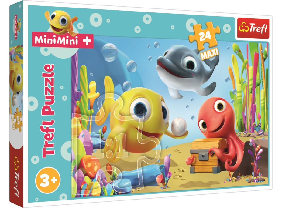 TREFL Puzzle Rybka MiniMini MAXI 24 dielikov
