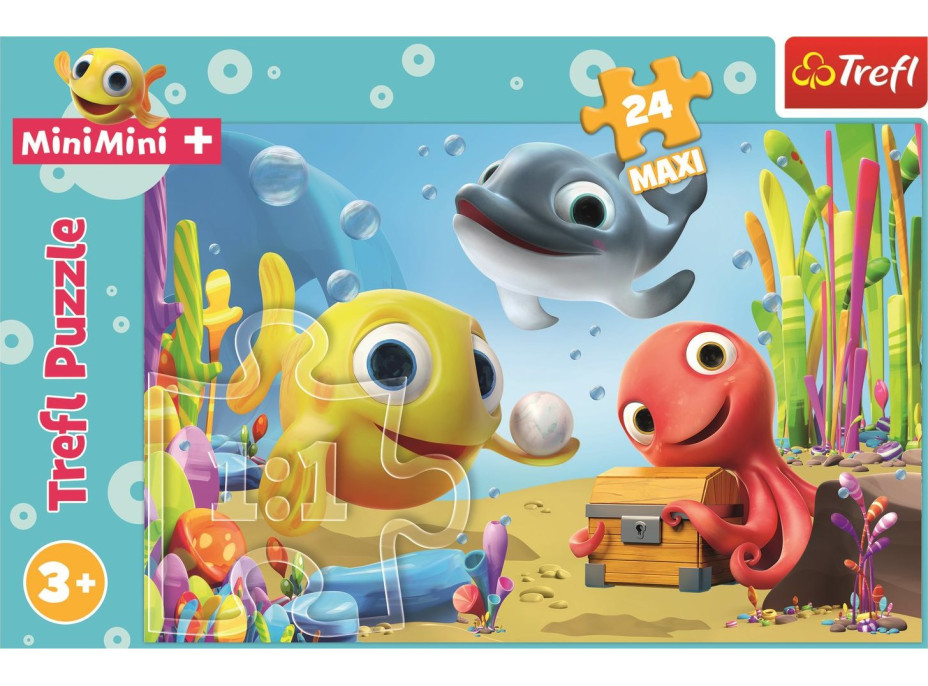 TREFL Puzzle Rybka MiniMini MAXI 24 dielikov
