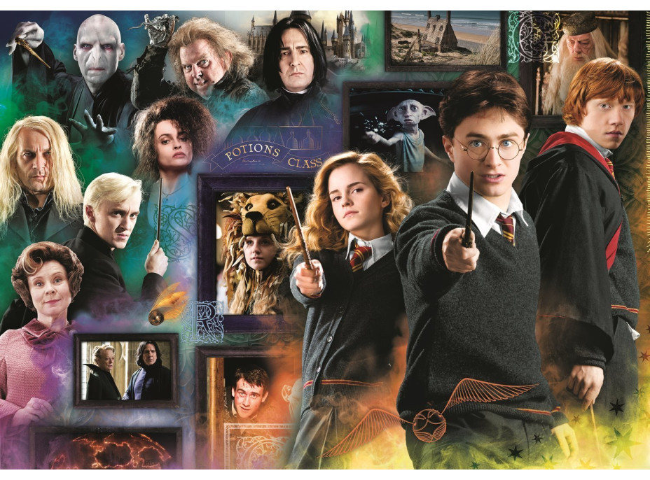 TREFL Puzzle Harry Potter: Kúzelnícky svet 1000 dielikov