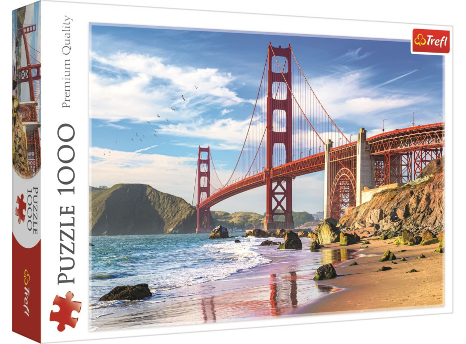 Trefl Puzzle Most Golden Gate, San Francisco, USA 1000 dielikov