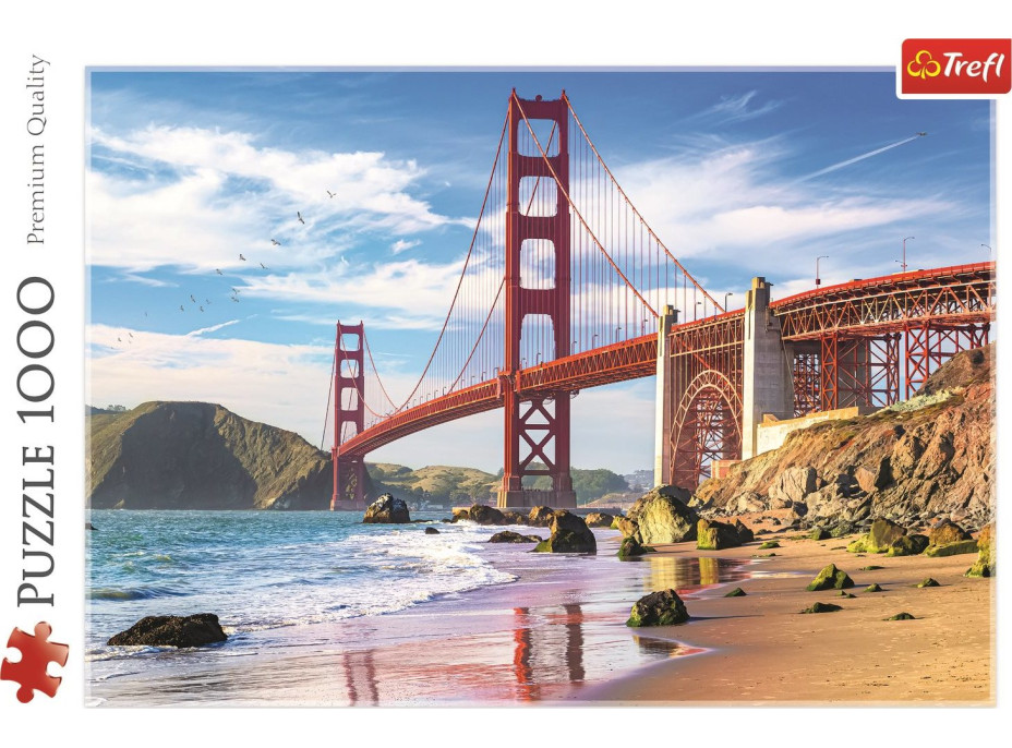 Trefl Puzzle Most Golden Gate, San Francisco, USA 1000 dielikov