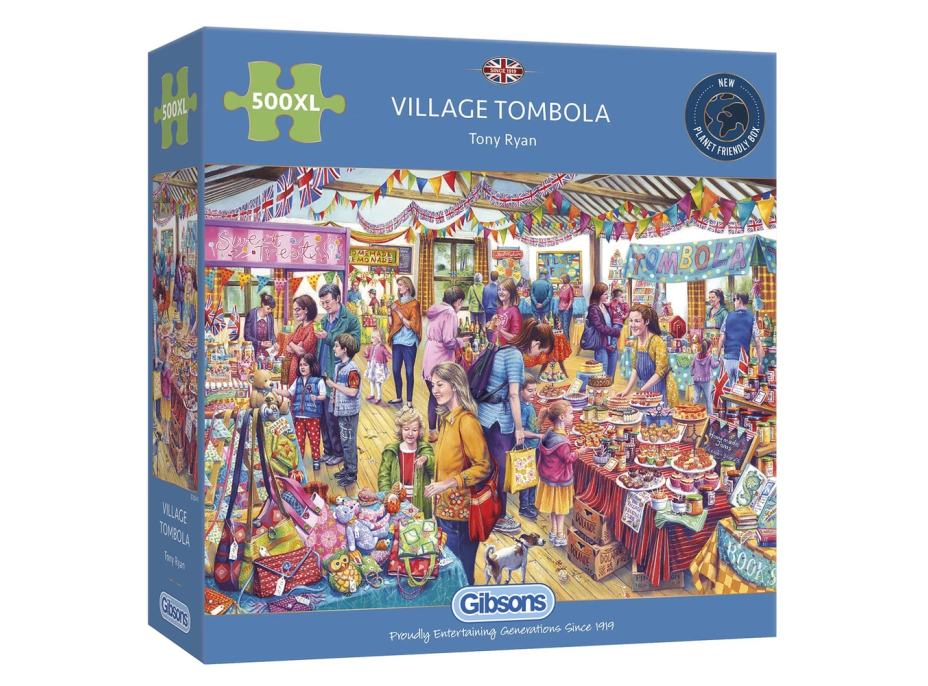 GIBSONS Puzzle Všeobecná tombola XL 500 dielikov