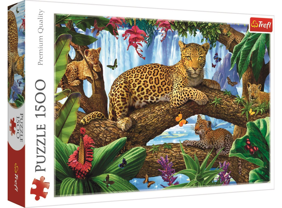 TREFL Puzzle Odpočinok v korunách stromov 1500 dielikov