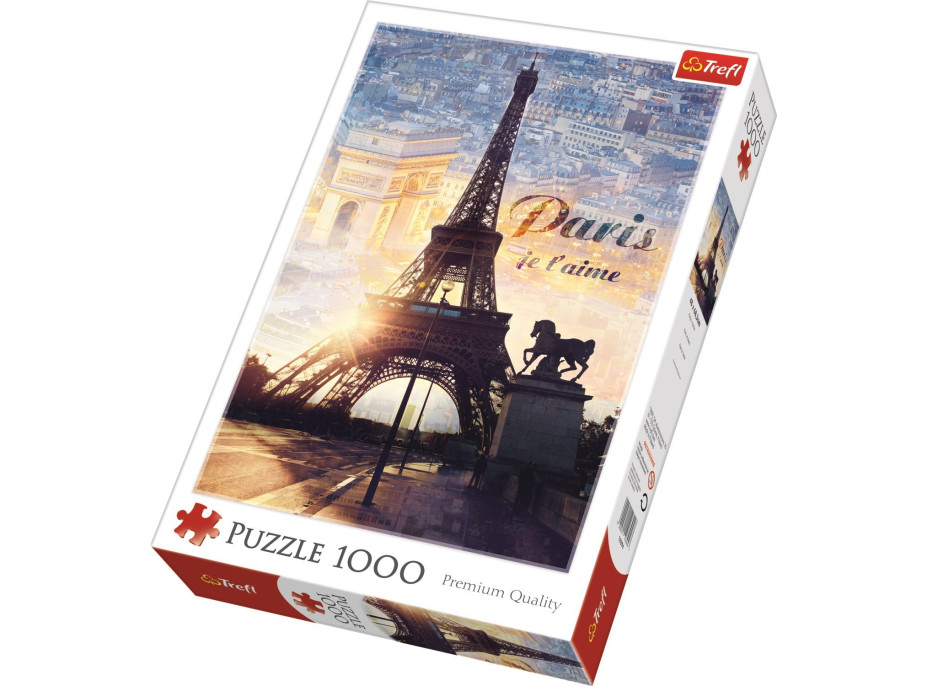 TREFL Puzzle Paríž za úsvitu 1000 dielikov