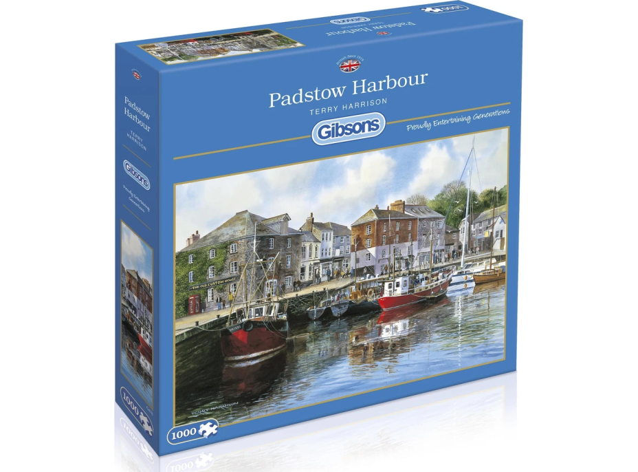 GIBSONS Puzzle Prístav Padstow 1000 dielikov