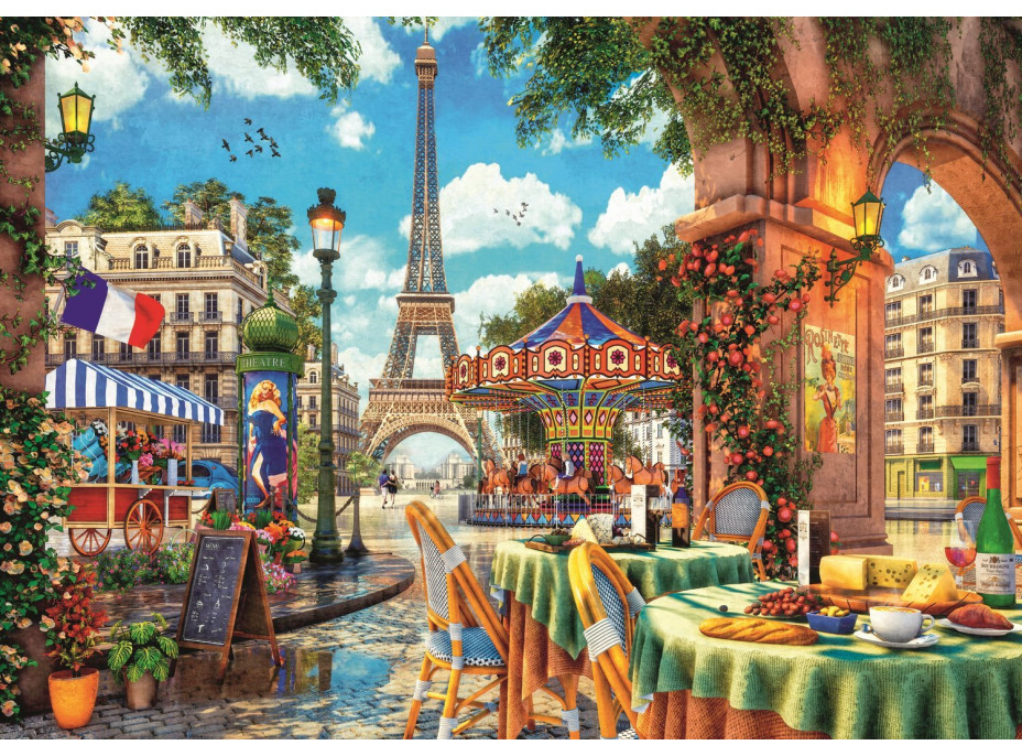 TREFL Puzzle Ráno v Paríži 1000 dielikov