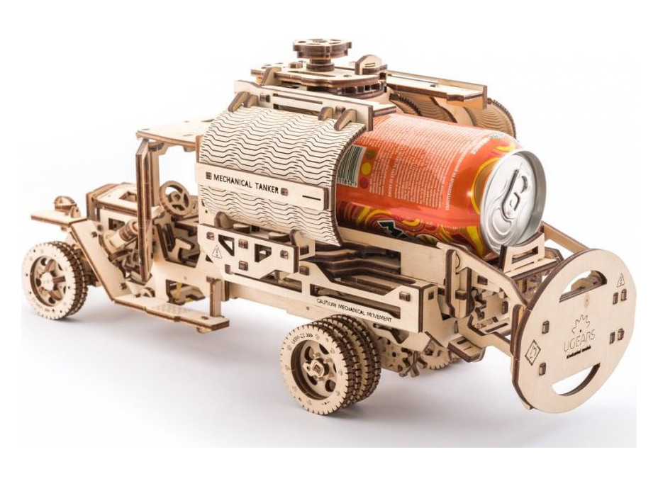 UGEARS 3D puzzle Truck UGM-11 Tanker 594 dielikov