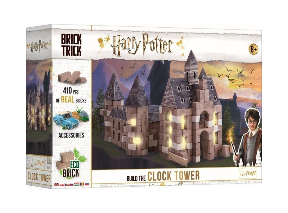 TREFL BRICK TRICK Harry Potter: Hodinová veža XL 410 dielov