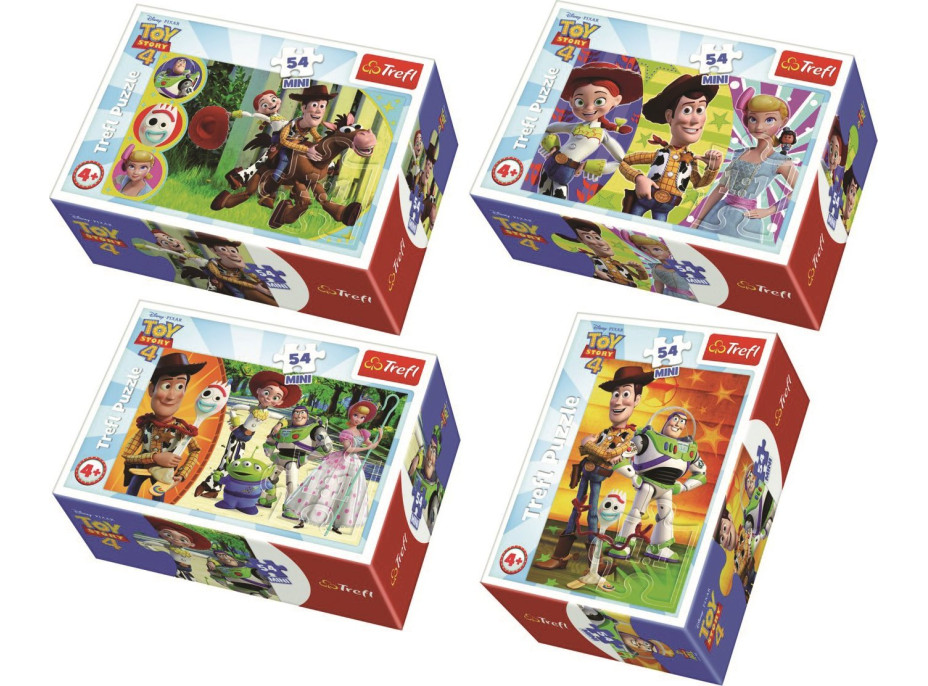 TREFL Displej Puzzle Toy Story 4, 54 dielikov (40 ks)