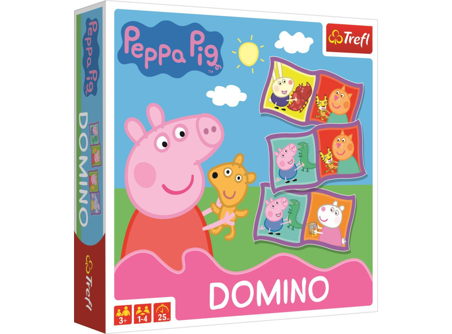 TREFL Domino Prasiatko Peppa