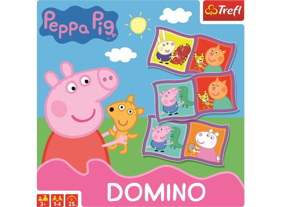 TREFL Domino Prasiatko Peppa