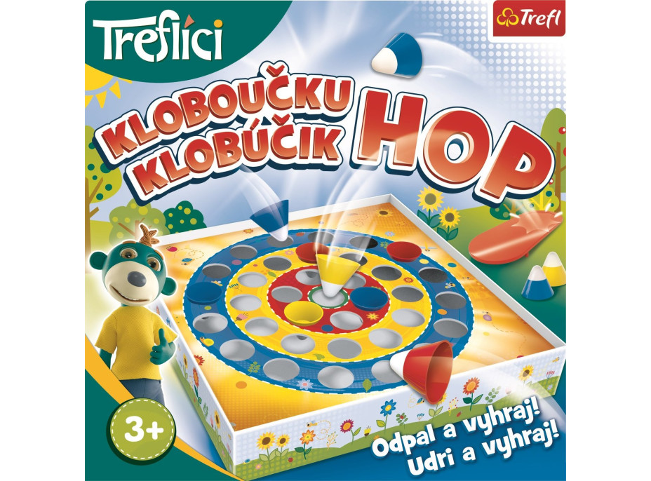 Hra Klobúčika, hop! Treflíci