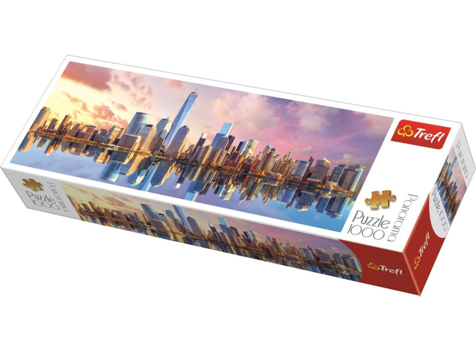 TREFL Panoramatické puzzle Manhattan, USA 1000 dielikov