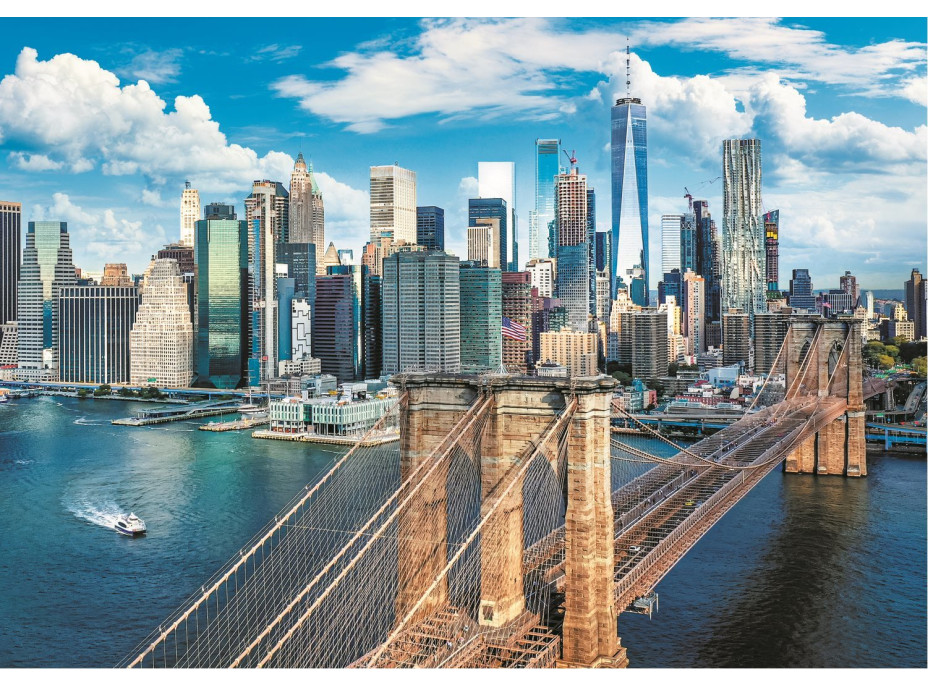 TREFL Puzzle Brooklynský most, New York, USA 1000 dielikov