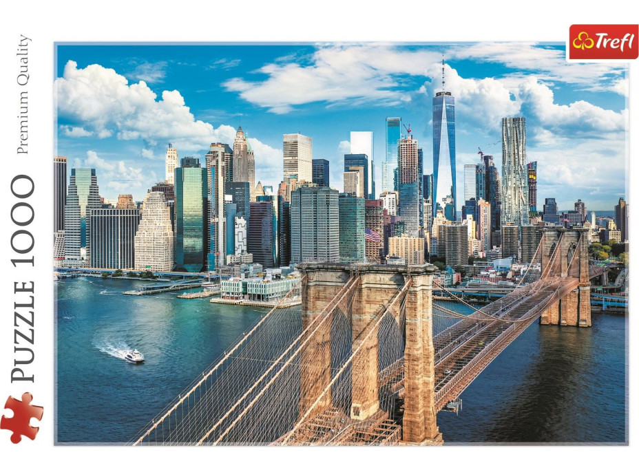 TREFL Puzzle Brooklynský most, New York, USA 1000 dielikov