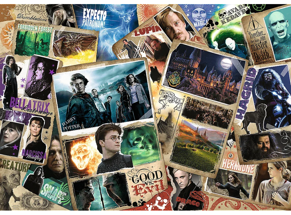 TREFL Puzzle Harry Potter: Postavy 2000 dielikov