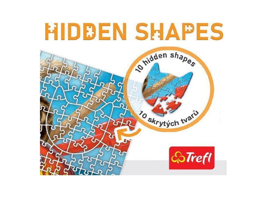 TREFL Puzzle Hidden Shapes: Podmorský život 1060 dielikov