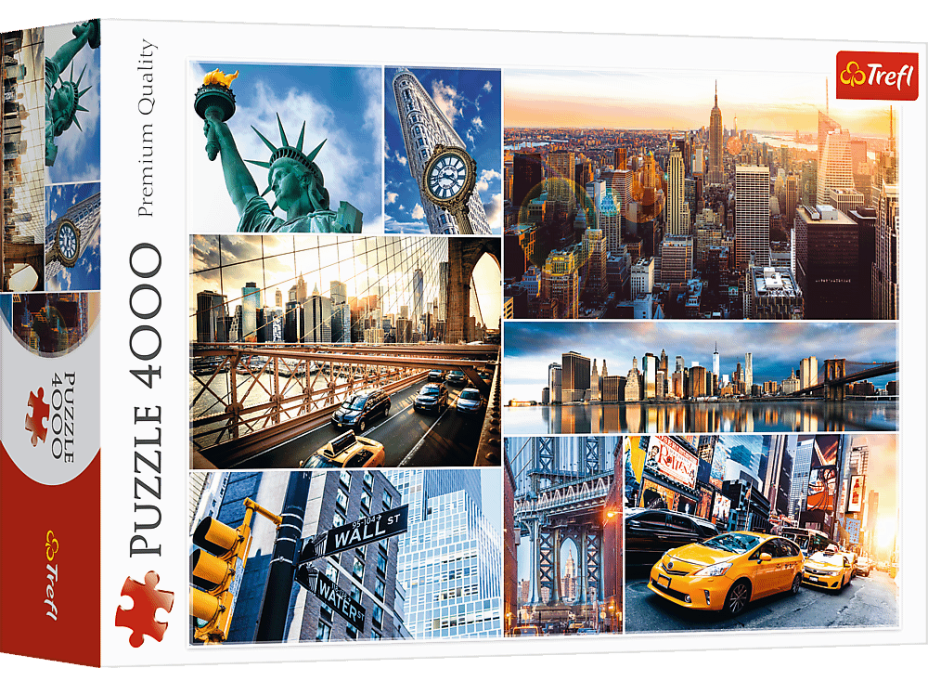 TREFL Puzzle New York 4000 dielikov