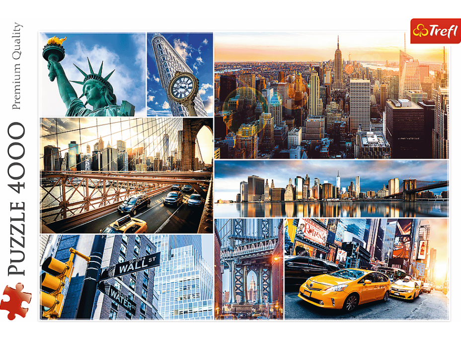 TREFL Puzzle New York 4000 dielikov