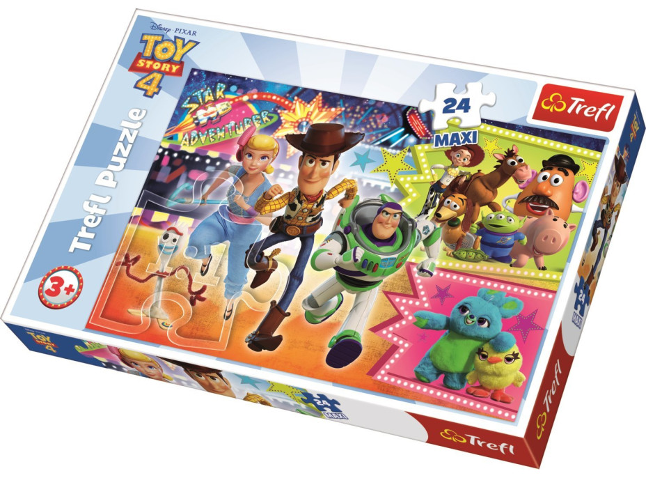 TREFL Puzzle Toy Story 4: Príbeh hračiek MAXI 24 dielikov