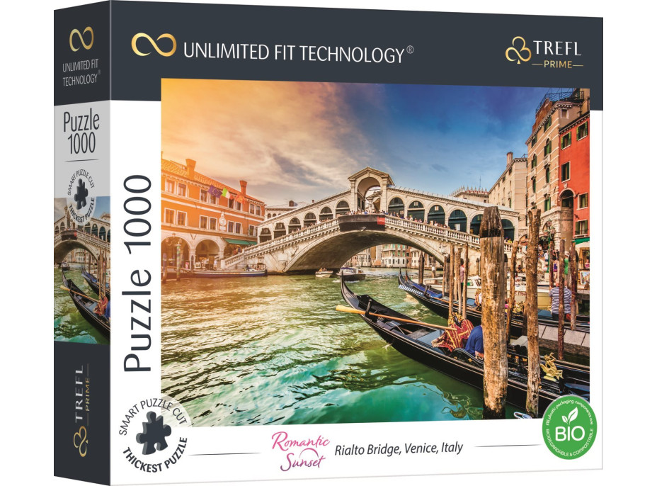 TREFL Puzzle UFT Cityscape: Most Rialto, Benátky, Taliansko 1000 dielikov