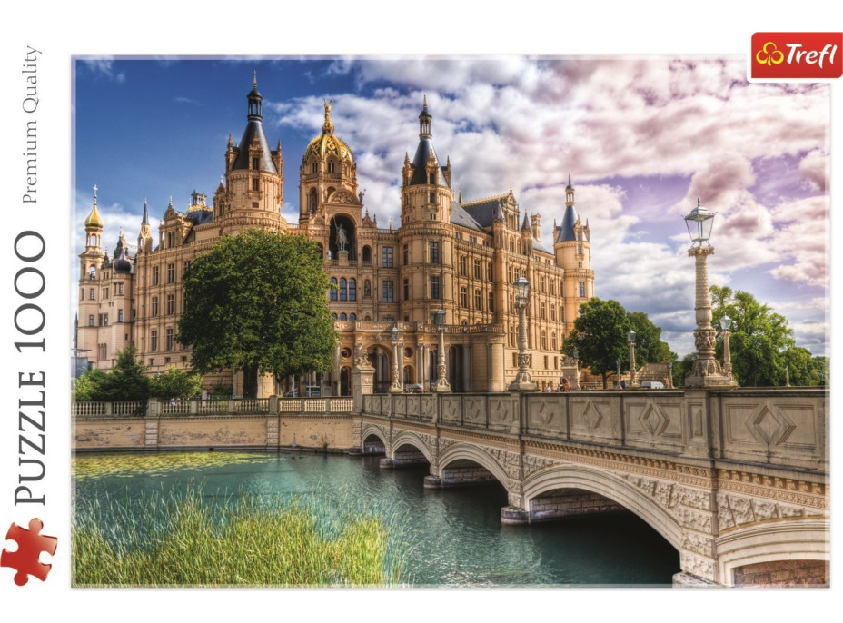 TREFL Puzzle Zámok na ostrove 1000 dielikov