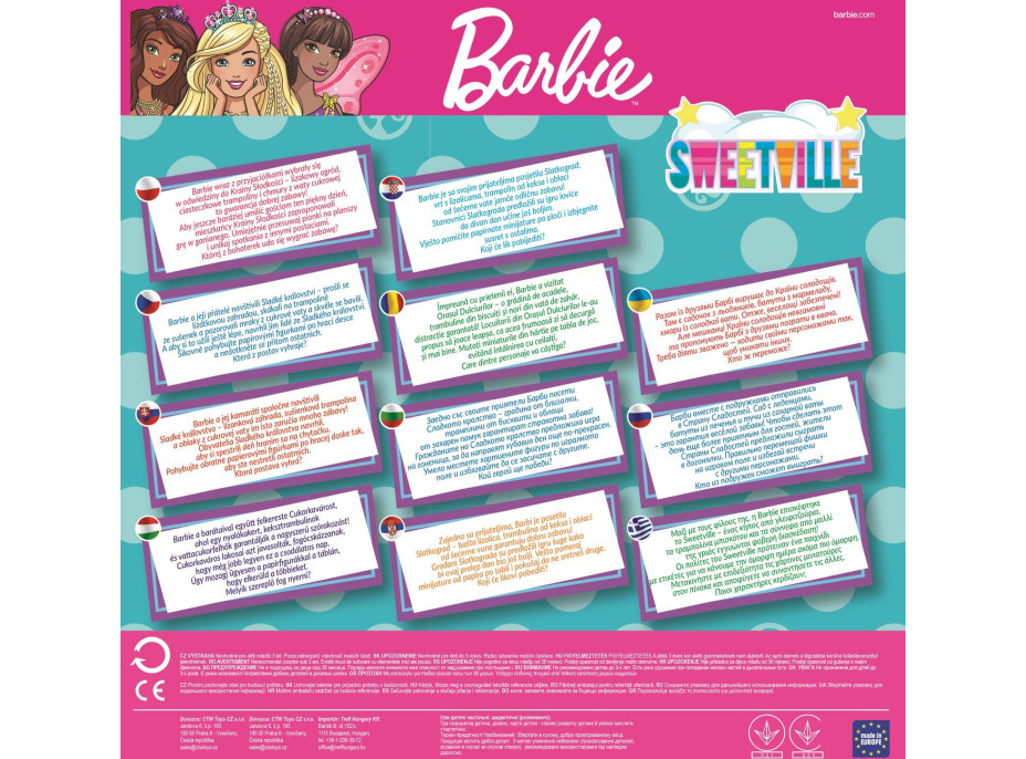Trefl Hra Barbie: Sweetville