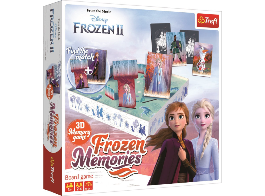 Trefl Hra Frozen Memories (Ľadové kráľovstvo 2)
