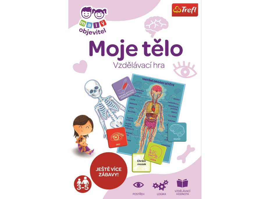 Trefľ Vzdelávacia hra Malý objaviteľ: Moje telo