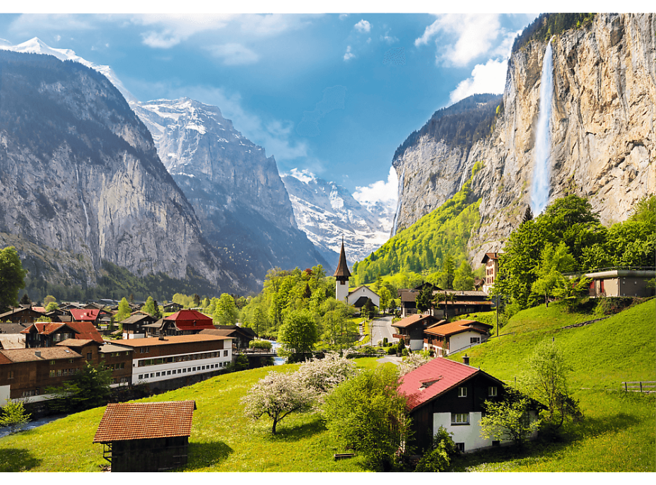 TREFL Puzzle Lauterbrunnen, Švajčiarsko 3000 dielikov