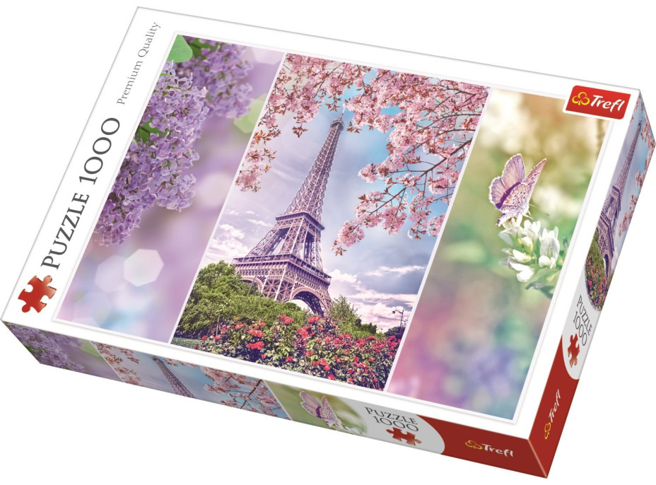 TREFL Puzzle Romantic: Jar v Paríži 1000 dielikov