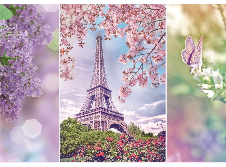 TREFL Puzzle Romantic: Jar v Paríži 1000 dielikov