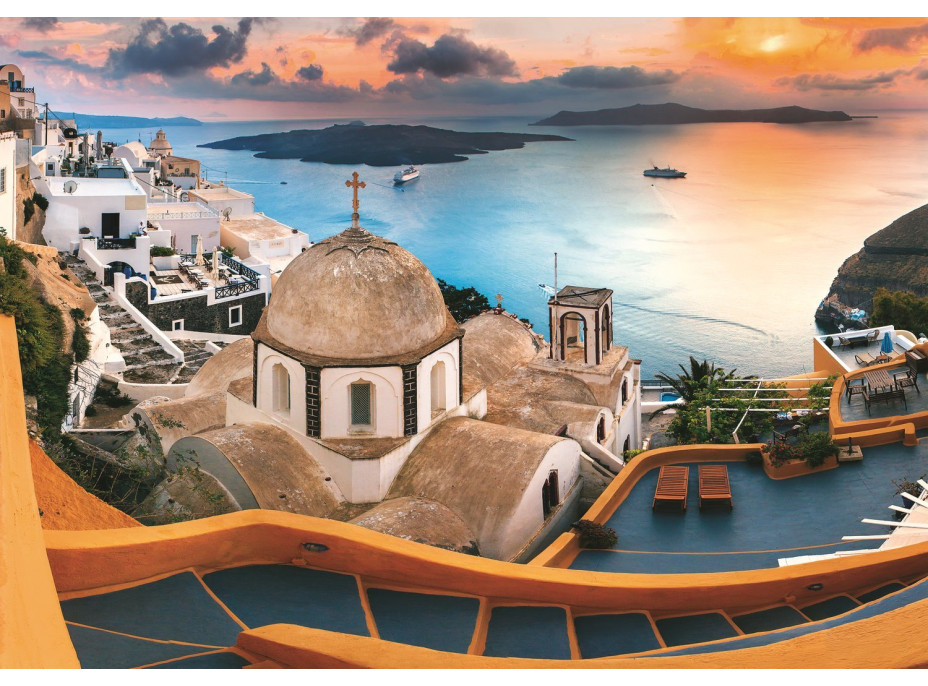 TREFL Puzzle Santorini, Grécko 1000 dielikov