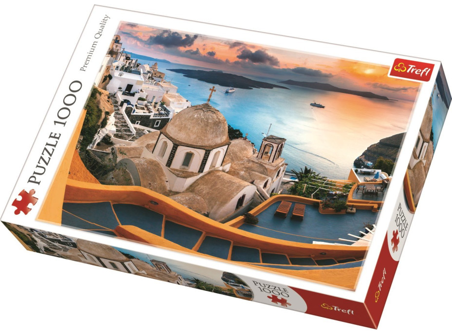 TREFL Puzzle Santorini, Grécko 1000 dielikov