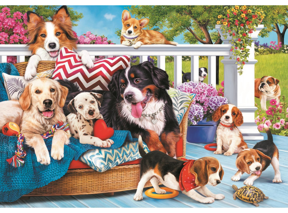 TREFL Puzzle UFT Cuteness Overload: Psie priateľstvo 1000 dielikov