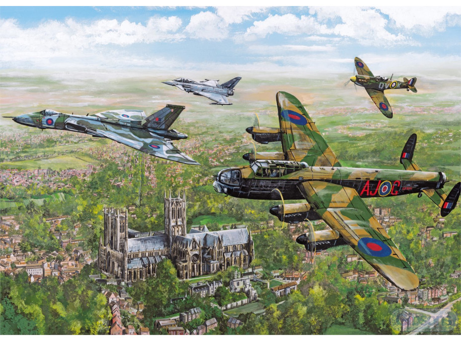 GIBSONS Puzzle Výmena stráží 1000 dielikov