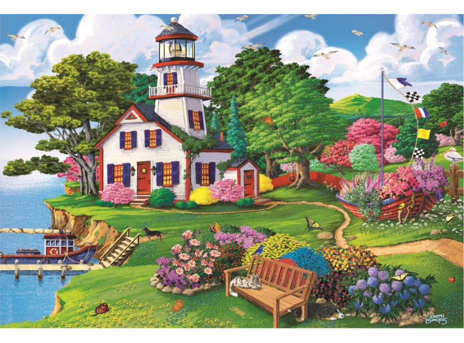 Trefl Wood Craft Origin puzzle Letné útočisko 501 dielikov