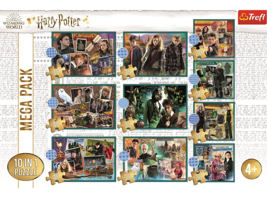 TREFL Puzzle Harry Potter MEGA PACK 10v1