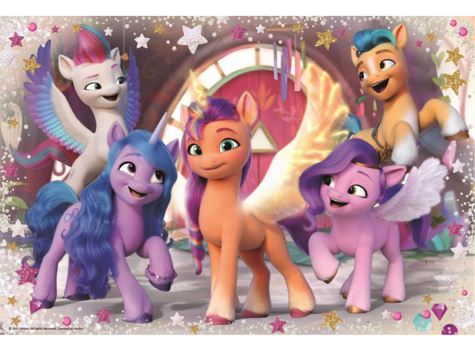TREFL Puzzle My Little Pony: Radostní poníky MAXI 24 dielikov