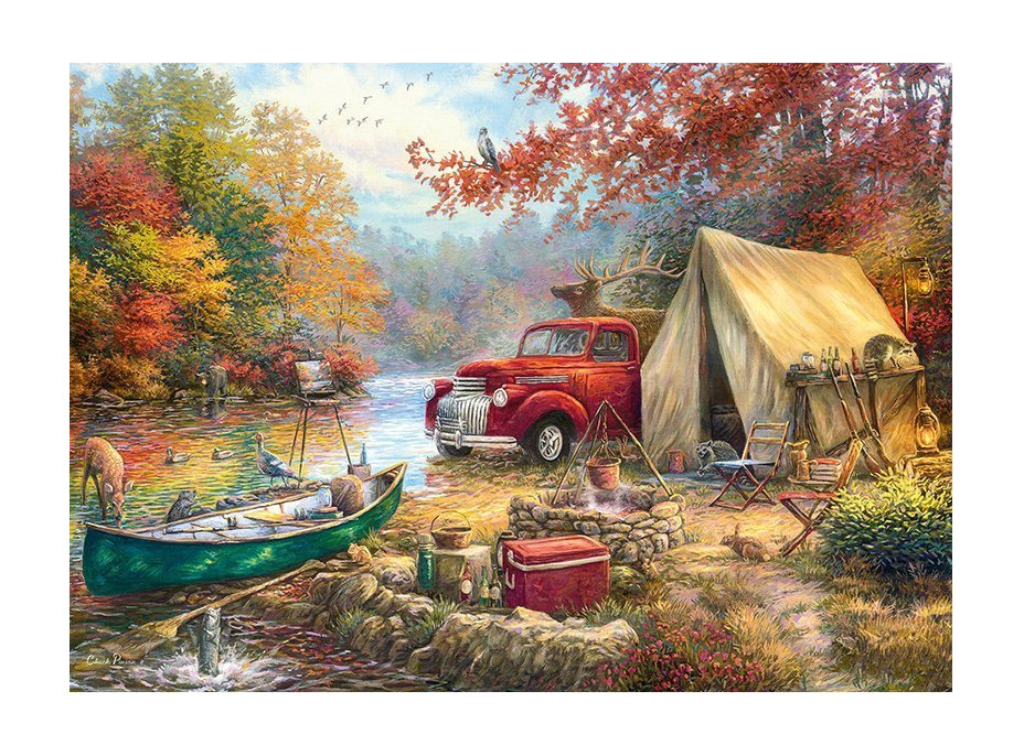 CHERRY PAZZI Puzzle Zdieľaj voľnú prírodu 1000 dielikov