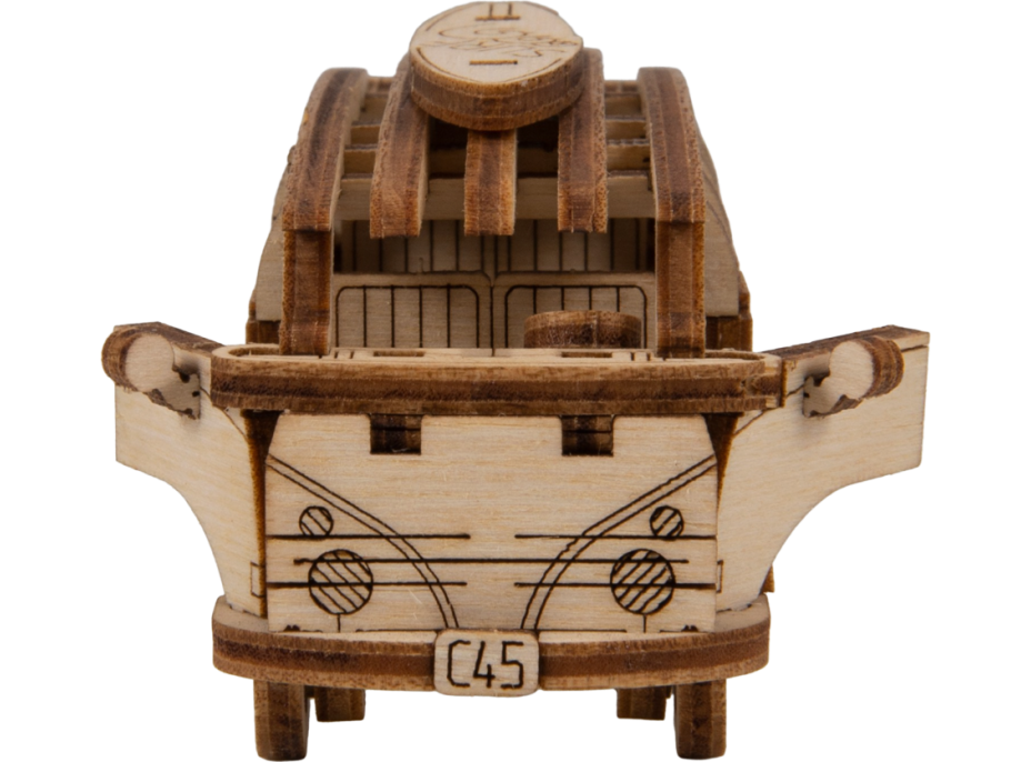 WOODEN CITY 3D puzzle Superfast Minibus Retro