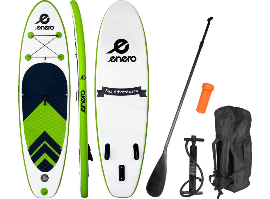 ENERO Paddleboard SUP nafukovací 275 x 76 x 10 Green